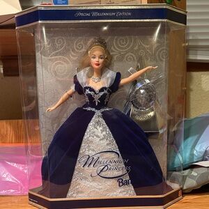 Barbie Special Millennium Edition in Blue and Silver Gown